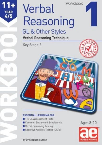 Produktbild: 11+ Verbal Reasoning Year 4/5 GL & Other Styles Workbook 1