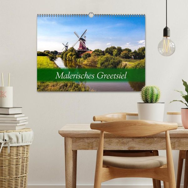 Produktbild: Malerisches Greetsiel (Wandkalender 2026 DIN A3 quer), CALVENDO Monatskalender