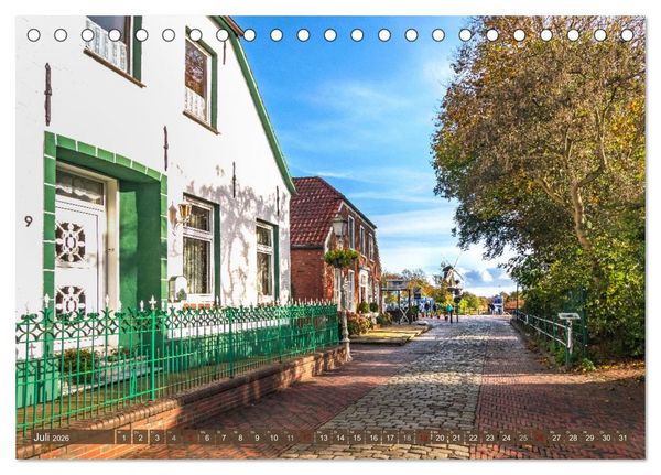 Produktbild: GREETSIEL-LIEBE (Tischkalender 2026 DIN A5 quer), CALVENDO Monatskalender