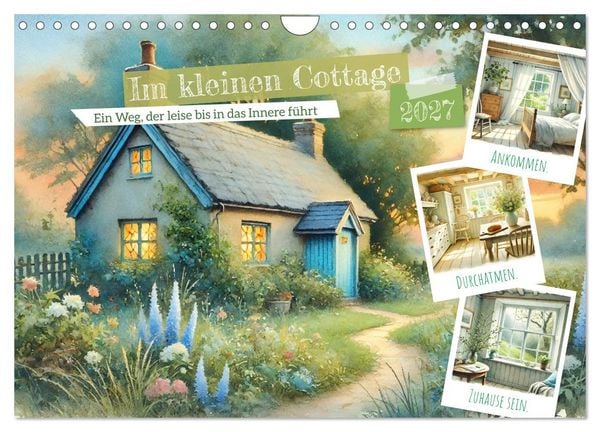 Produktbild: Im kleinen Cottage (Wandkalender 2027 DIN A4 quer), CALVENDO Monatskalender