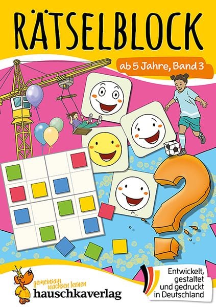 Produktbild: Rätselblock ab 5 Jahre - Band 3
