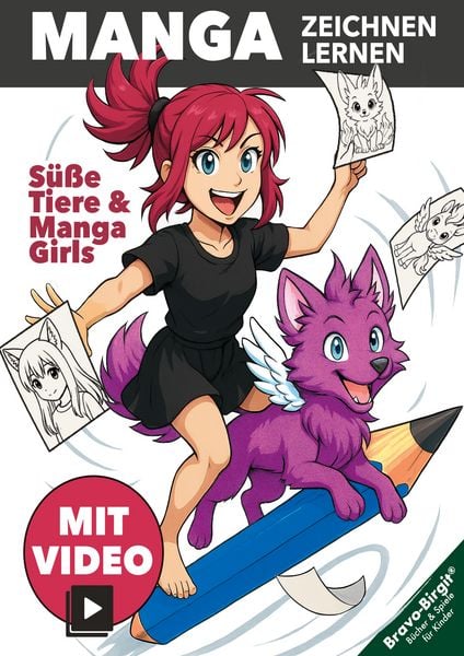 Produktbild: Manga zeichnen lernen f&uuml;r Anf&auml;nger - Kinder ab 8 Jahren