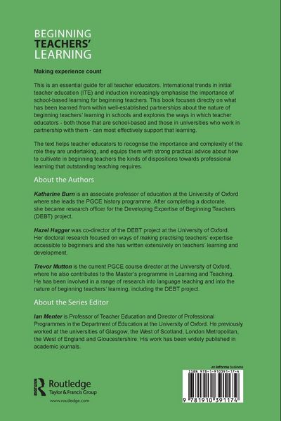 Produktbild: Beginning Teachers' Learning