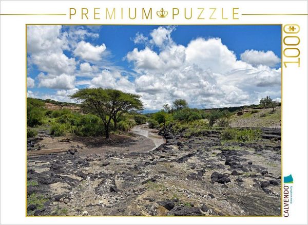 CALVENDO Puzzle Olduvai-Schlucht | 1000 Teile Lege-Größe 64x48cm Foto-Puzzle für glückliche Stunden
