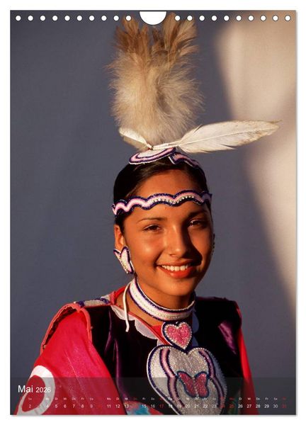 Produktbild: INDIANER Portrait Collection 2 (Wandkalender 2026 DIN A4 hoch), CALVENDO Monatskalender