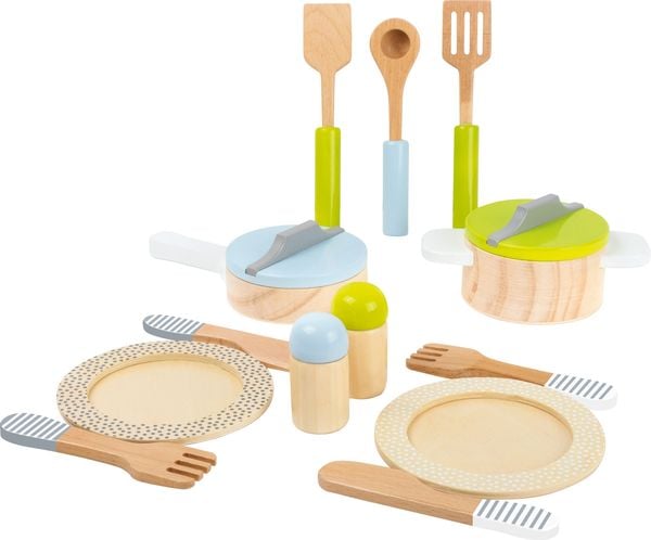 Produktbild: Geschirr- und Topfset Kinderk&uuml;che