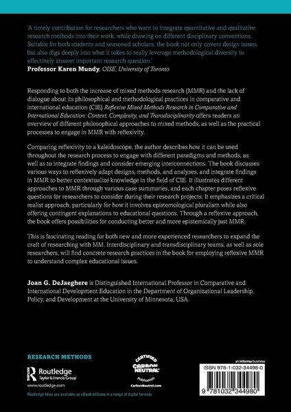 Produktbild: Reflexive Mixed Methods Research in Comparative and International Education