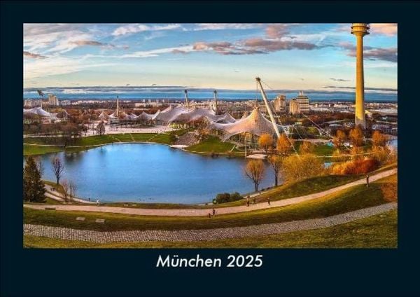Produktbild: M&uuml;nchen 2025 Fotokalender DIN A5