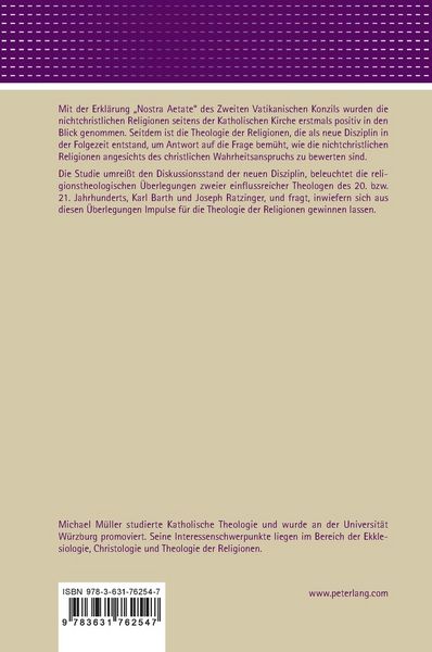 Produktbild: Religion und Religionen bei Karl Barth und Joseph Ratzinger