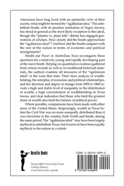 Produktbild: Wealth and Power in Antebellum Texas