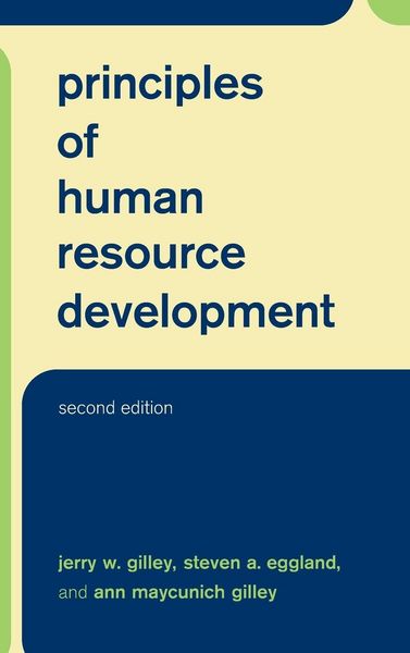 Produktbild: Gilley, J: Principles of Human Resource Development