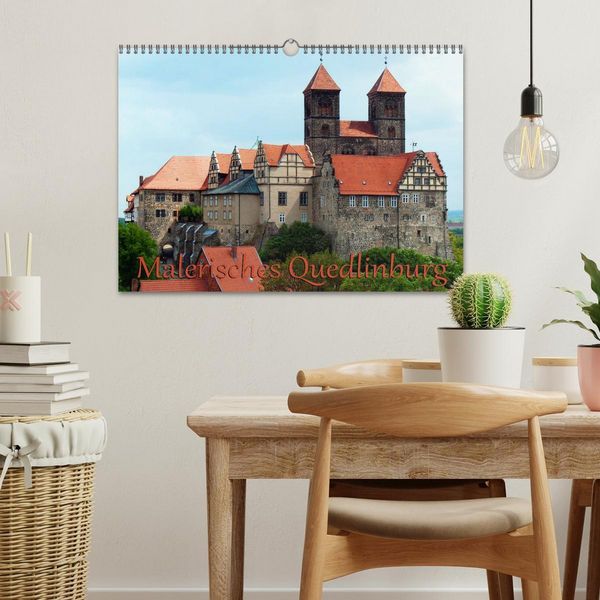 Produktbild: Malerisches Quedlinburg (Wandkalender 2026 DIN A3 quer), CALVENDO Monatskalender