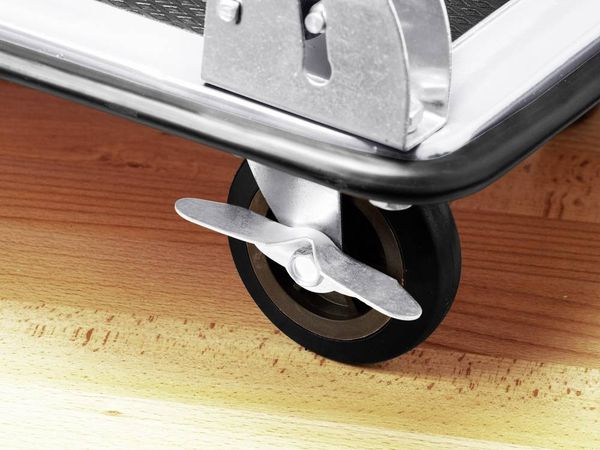Produktbild: Meister Werkzeuge 8985530 Plattformwagen klappbar, mit Ablagefach Stahl Traglast (max.): 150 kg