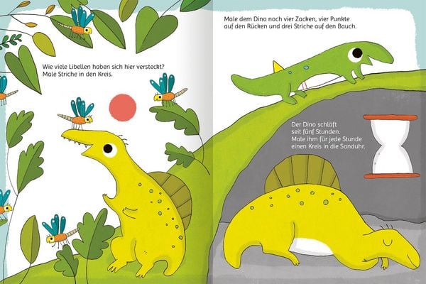 Produktbild: Lustige Dino-R&auml;tsel