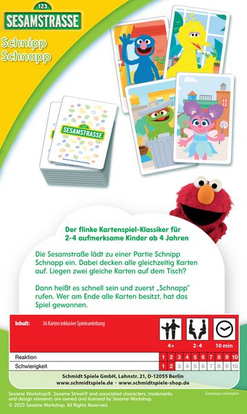 Produktbild: Sesamstra&szlig;e, Schnipp Schnapp