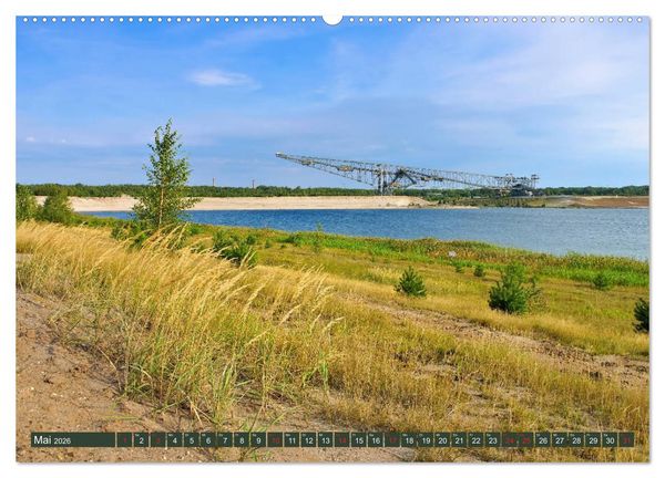 Produktbild: Lausitzer Seenland - Junge Urlaubsregion mit einzigartiger Wasserlandschaft (hochwertiger Premium Wandkalender 2026 DIN A2 quer), Kunstdruck in Hochglanz