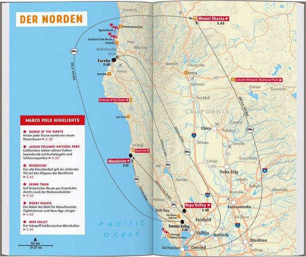 Produktbild: MARCO POLO Reisef&uuml;hrer Kalifornien