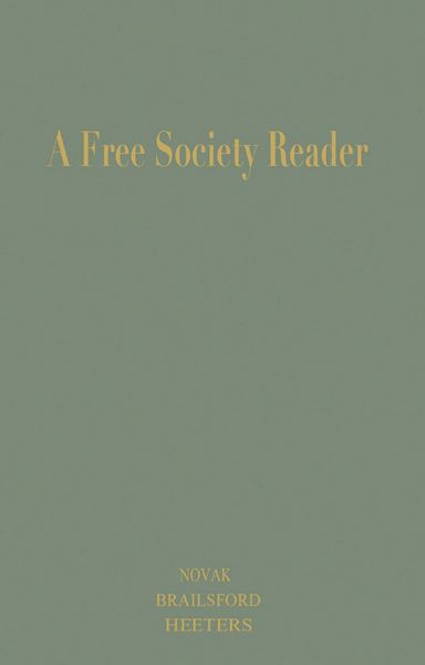 Produktbild: A Free Society Reader