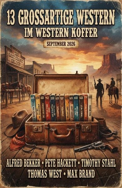 Produktbild: 13 Gro&szlig;artige Western im Western Koffer September 2026