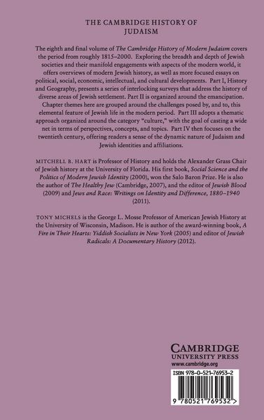 Produktbild: The Cambridge History of Judaism