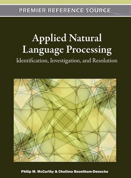 Produktbild: Applied Natural Language Processing