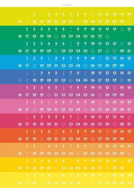 Produktbild: Der Springende Punkt wei&szlig; 2027