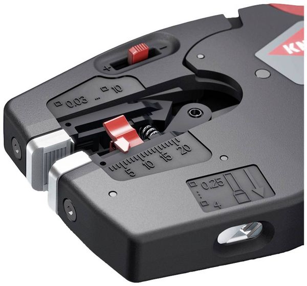 Produktbild: Knipex NexStrip 12 72 190 Crimpzange 0.03 bis 10mm&sup2;