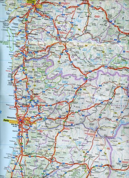 Produktbild: Publicpress Stra&szlig;en- und Freizeitkarte Spanien / Portugal, Espa&ntilde;a, Portuguesa 1:950.000