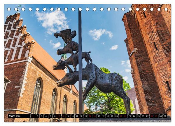 Produktbild: Ein Wochenende in Riga (Tischkalender 2026 DIN A5 quer), CALVENDO Monatskalender