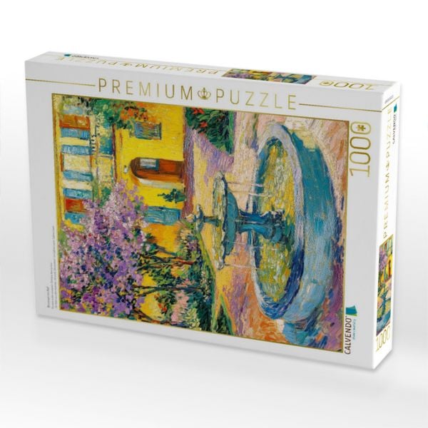 Produktbild: CALVENDO Puzzle Brunnen im Hof | 1000 Teile Lege-Gr&ouml;&szlig;e 64x48cm Foto-Puzzle f&uuml;r gl&uuml;ckliche Stunden