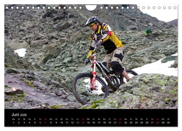Produktbild: Mountainbike Freeride Momente (Wandkalender 2026 DIN A4 quer), CALVENDO Monatskalender