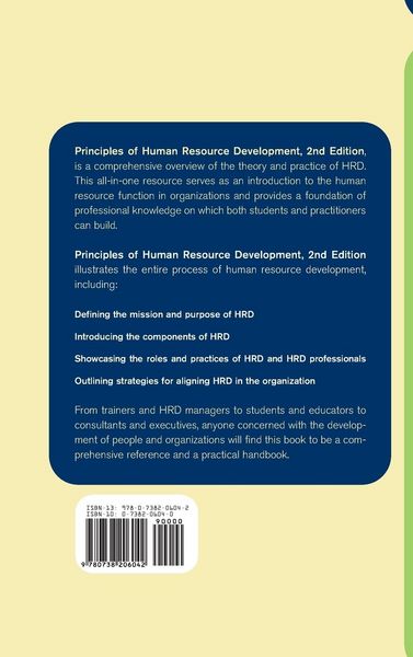 Produktbild: Gilley, J: Principles of Human Resource Development