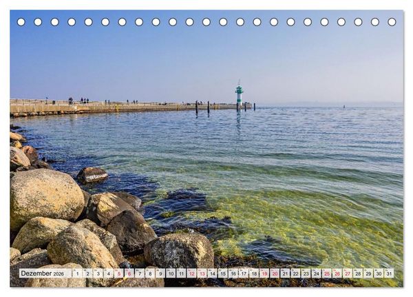 Produktbild: Ostseebilder (Tischkalender 2026 DIN A5 quer), CALVENDO Monatskalender
