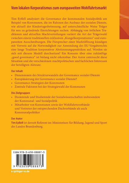 Produktbild: Vom lokalen Korporatismus zum europaweiten Wohlfahrtsmarkt