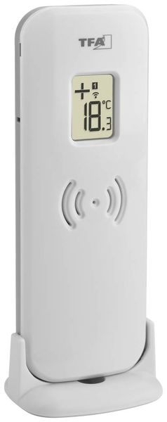 Produktbild: TFA Dostmann SPOT Funk-Thermometer digital Schwarz 30.3030.01
