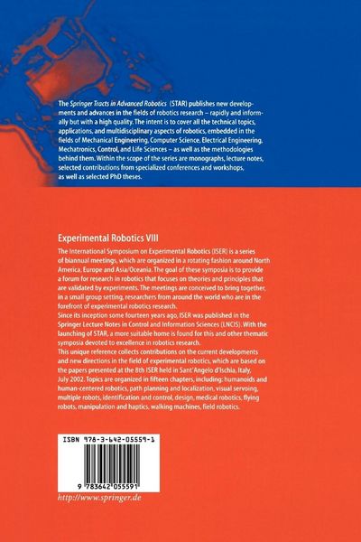 Produktbild: Experimental Robotics VIII