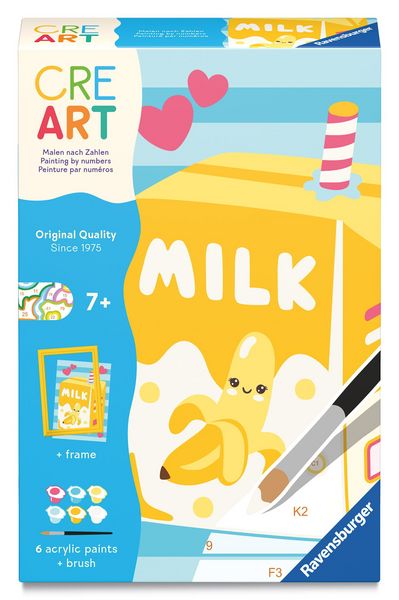 CreArt Kinder - Kawaii Yummi Bananen Milch