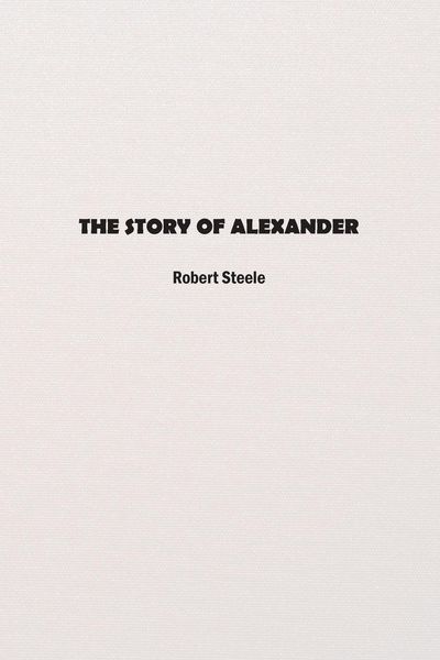 Produktbild: The Story of Alexander