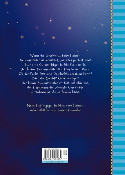 Produktbild: Der kleine Siebenschl&auml;fer: Eine Schnuffeldecke voller Gutenachtgeschichten
