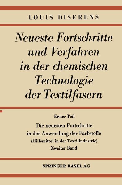 Produktbild: Die neuesten Fortschritte in der Anwendung der Farbstoffe