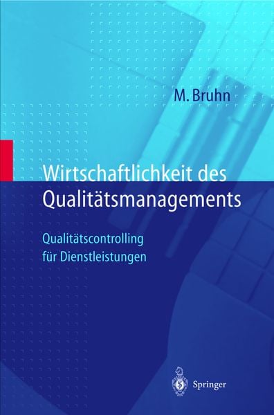Produktbild: Wirtschaftlichkeit des Qualit&auml;tsmanagements