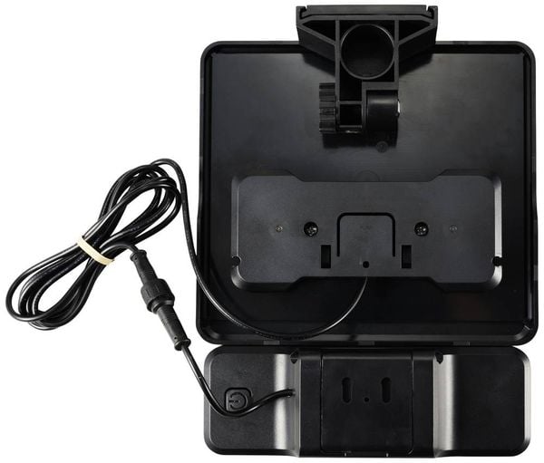 Produktbild: Sygonix SY-5972856 Solar-Wandstrahler mit Bewegungsmelder LED LED fest eingebaut 8 W Schwarz