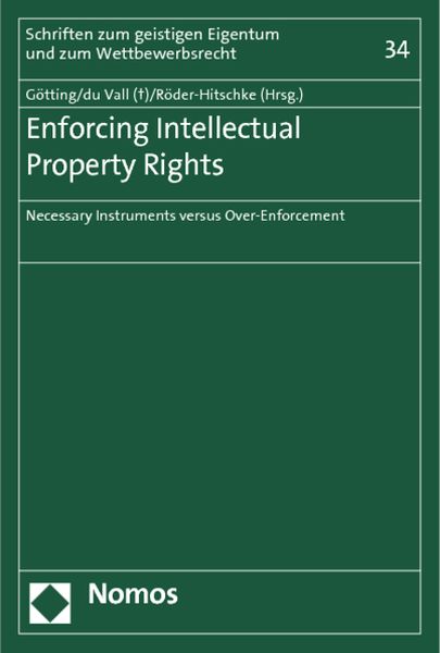 Produktbild: Enforcing Intellectual Property Rights
