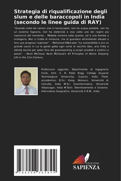 Produktbild: Strategia di riqualificazione degli slum e delle baraccopoli in India (secondo le linee guida di RAY)