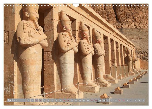 Produktbild: Unterwegs in &Auml;gypten - &uuml;ber Kairo nach Assuan (Wandkalender 2027 DIN A3 quer), CALVENDO Monatskalender