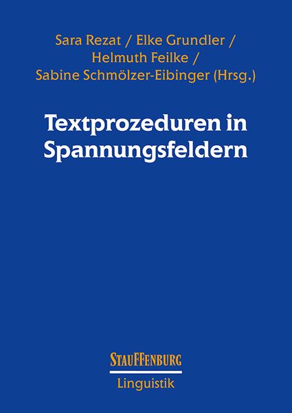 Produktbild: Textprozeduren in Spannungsfeldern