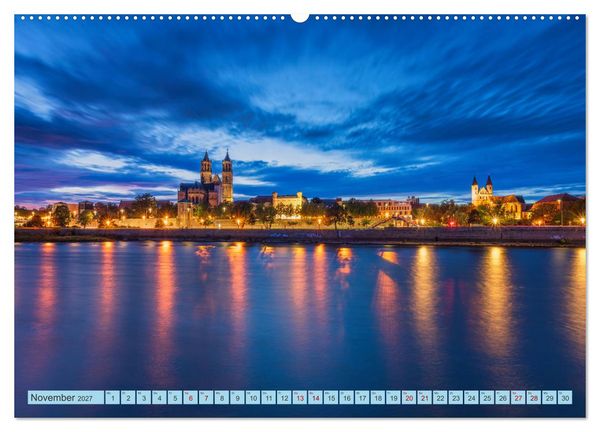 Produktbild: Magdeburger Dom 2027 (hochwertiger Premium Wandkalender 2027 DIN A2 quer), Kunstdruck in Hochglanz
