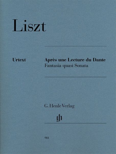 Franz Liszt - Après une Lecture du Dante - Fantasia quasi Sonata