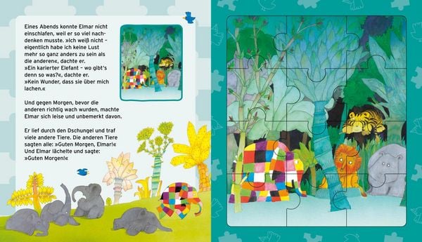 Produktbild: Elmar: Mein ELMAR Puzzle-Buch