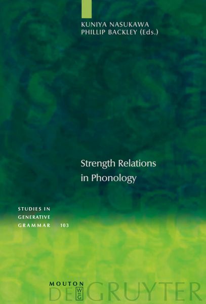Produktbild: Strength Relations in Phonology